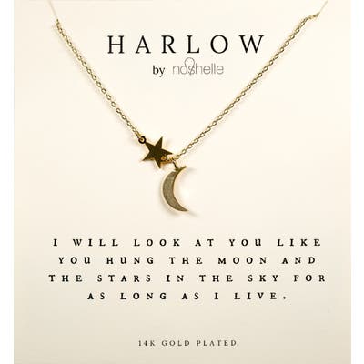 Harlow By Nashelle Moon & Stars Boxed Necklace
