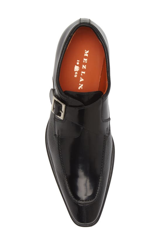 Mezlan Monk Strap Shoe In Black | ModeSens