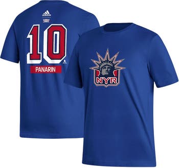 Artemi Panarin Rangers Name & Number T-Shirt