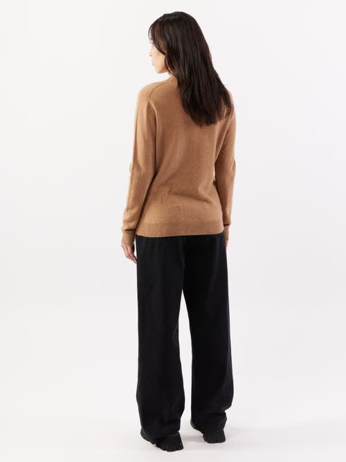 Shop Gobi Cashmere Classic Turtle Neck In Sheepskin