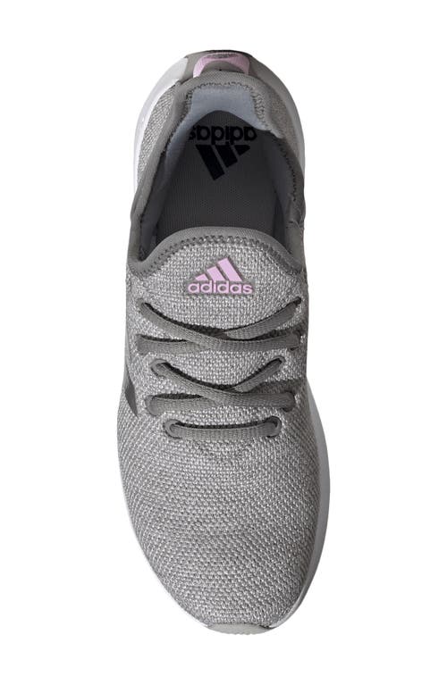 Adidas Originals Adidas Cloadfoam Pure Running Shoe In Grey/silver Met./lilac