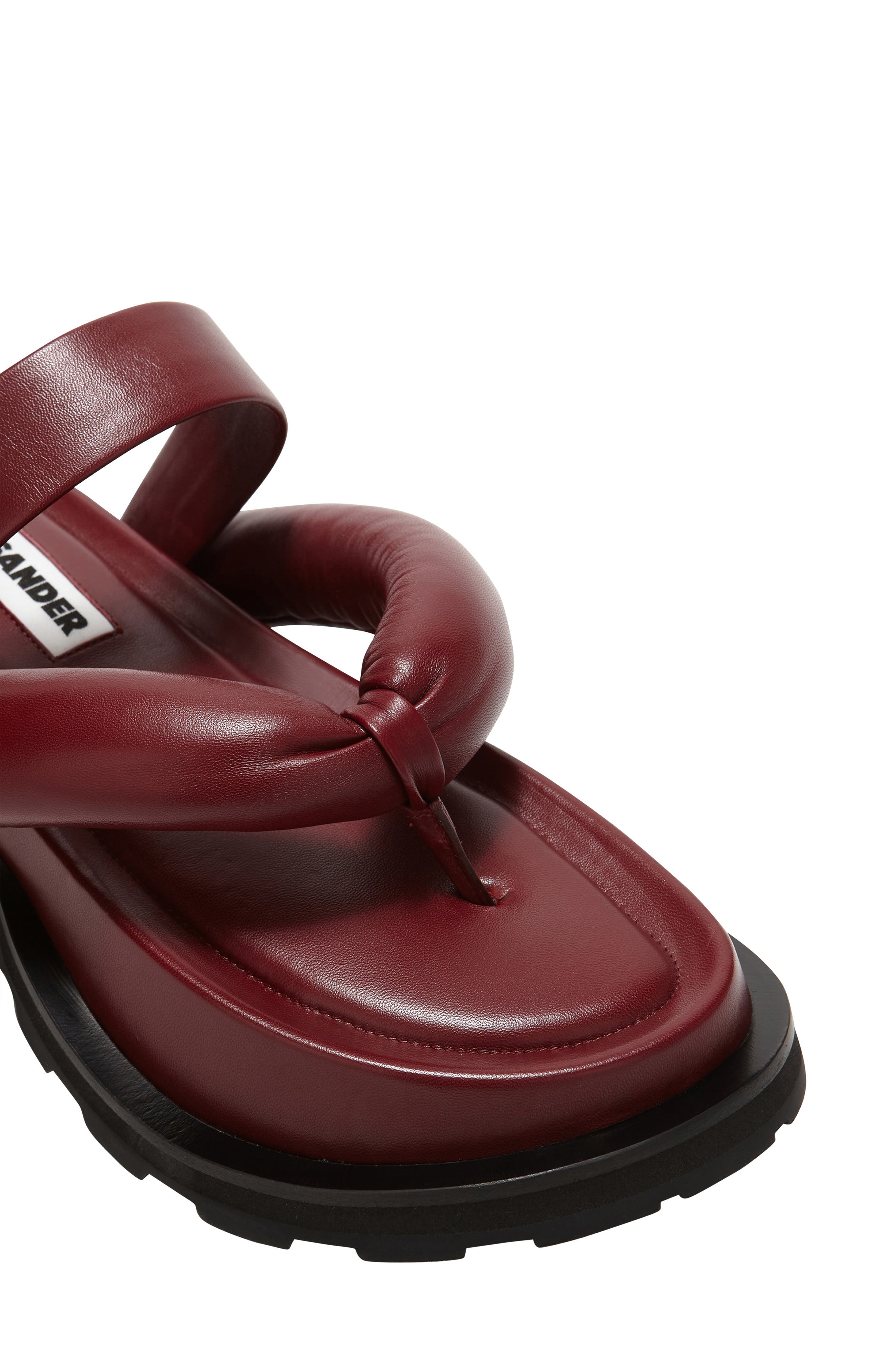 jil sander platform sandals