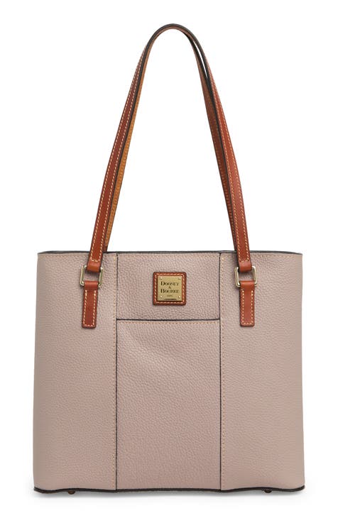 Dooney & Bourke Dooney & Bourke Mini Barlow Convertible Tote Bag in Saddle  at Nordstrom Rack