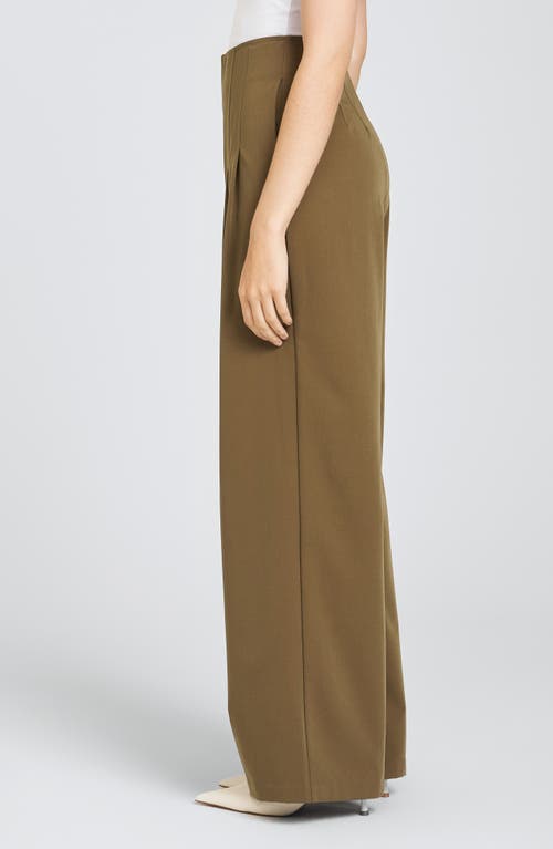 Shop Wayf James Pants In Olive