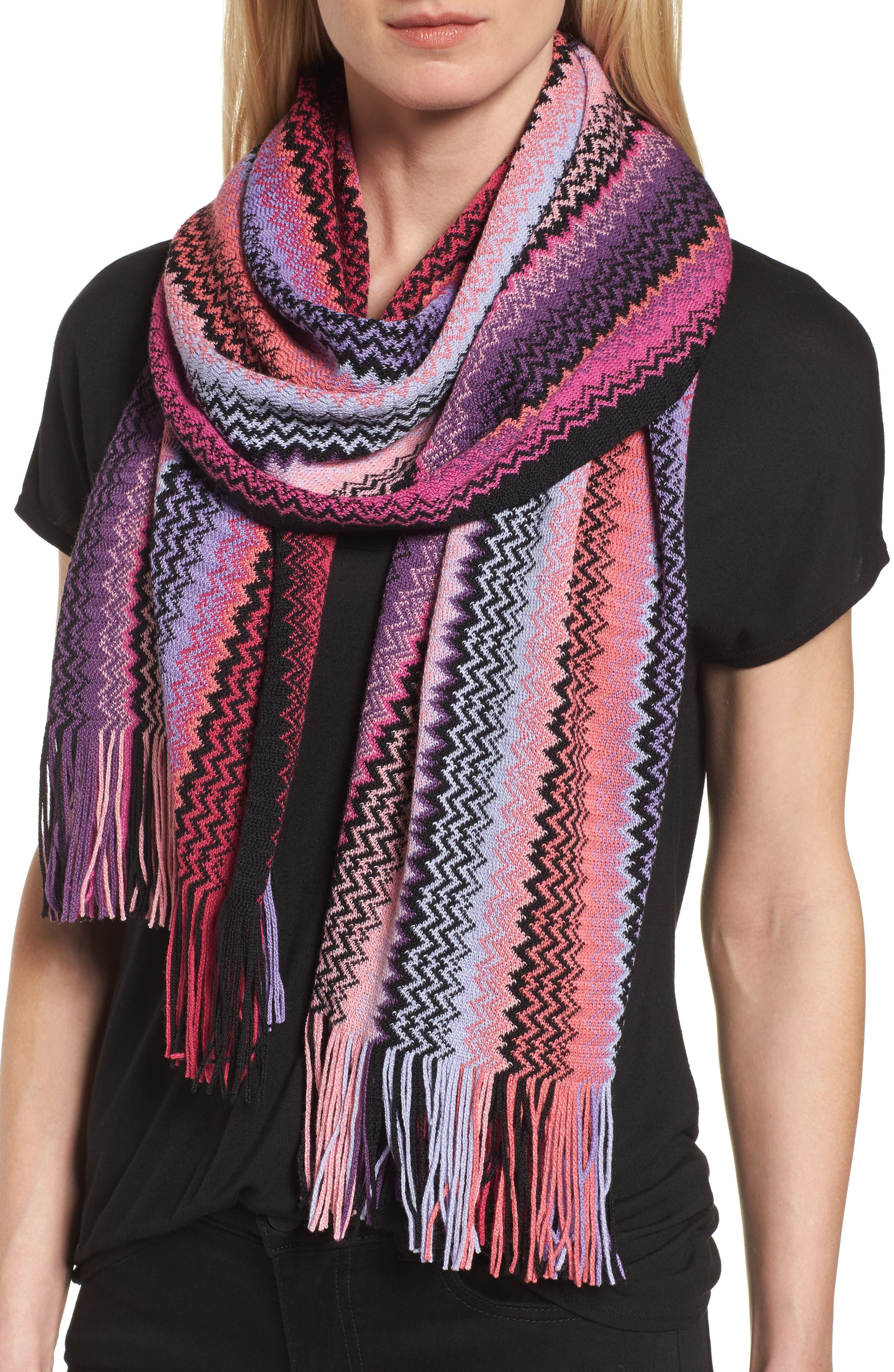 Missoni Wool Blend Zigzag Scarf (Nordstrom Exclusive) Nordstrom