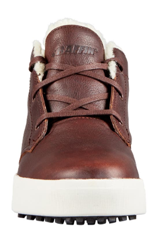 BAFFIN DISTILLERY WATERPROOF FAUX SHEARLING LINED CHUKKA BOOT