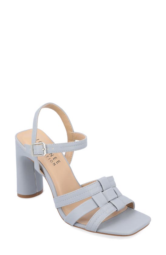JOURNEE COLLECTION GIBSSEN BLOCK HEEL SANDAL