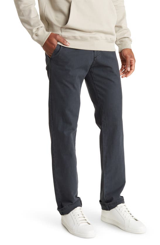 Ag Lux Khaki Chino Pants In Sulfur Blue Graphite