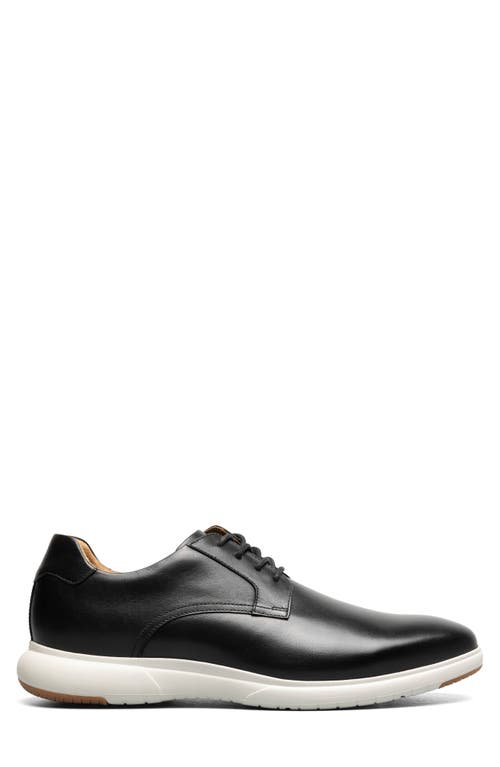 Florsheim Men's Vibe Plain Toe Oxford Lace Up Dress Shoe In Black/ White
