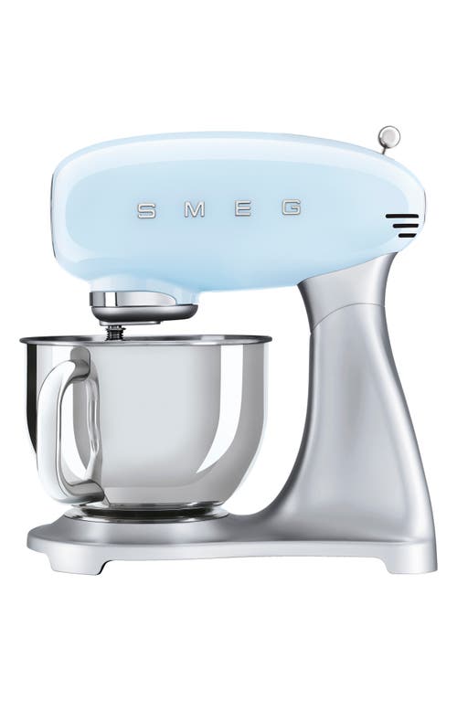 Smeg 50's Retro Style Aesthetic 5-quart Stand Mixer In Pastel Blue