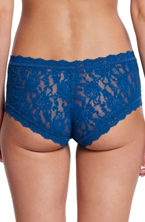 Shop Hanky Panky Signature Lace Boyshorts In Riviera