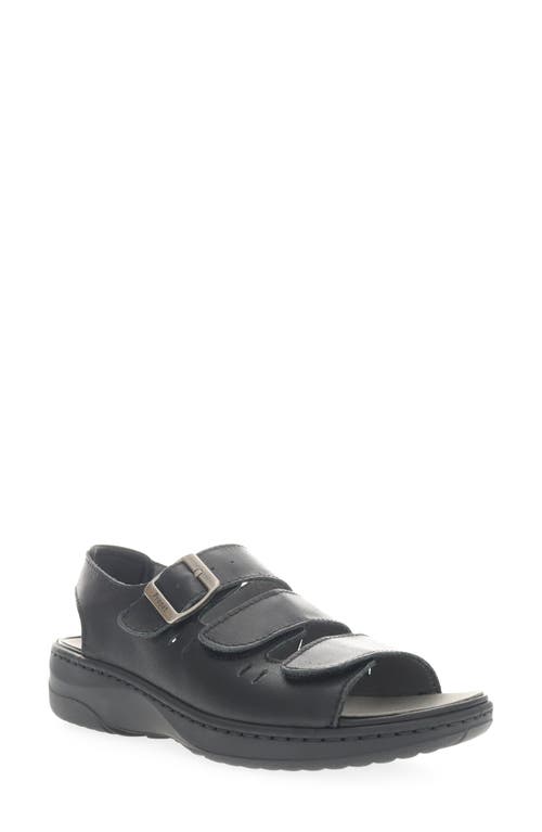 Breezy Walker Sandal in Black