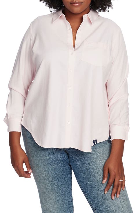Collared Plus-Size Tops for Women