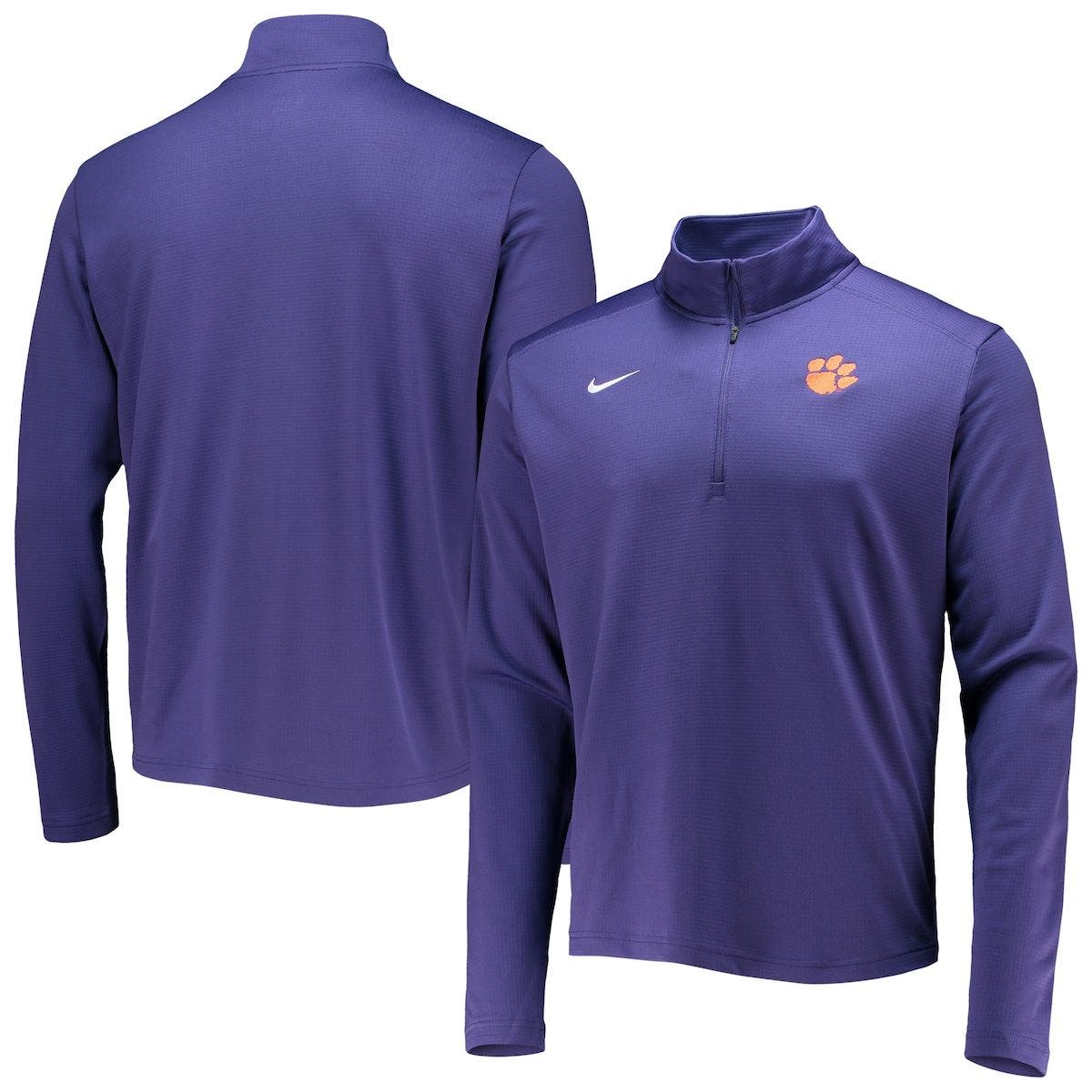 nike clemson quarter zip