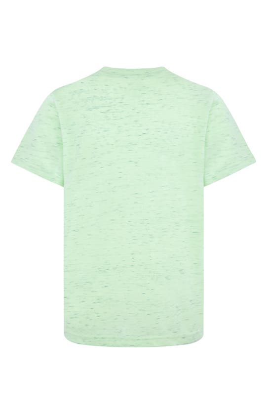 Shop Hurley Kids' Cloud Slub Crewneck T-shirt In Faded Green