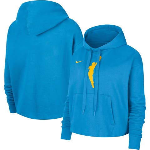 Nike Men's Blue Dallas Mavericks 2021-2022 Spotlight on Court Performance Practice Pullover Hoodie