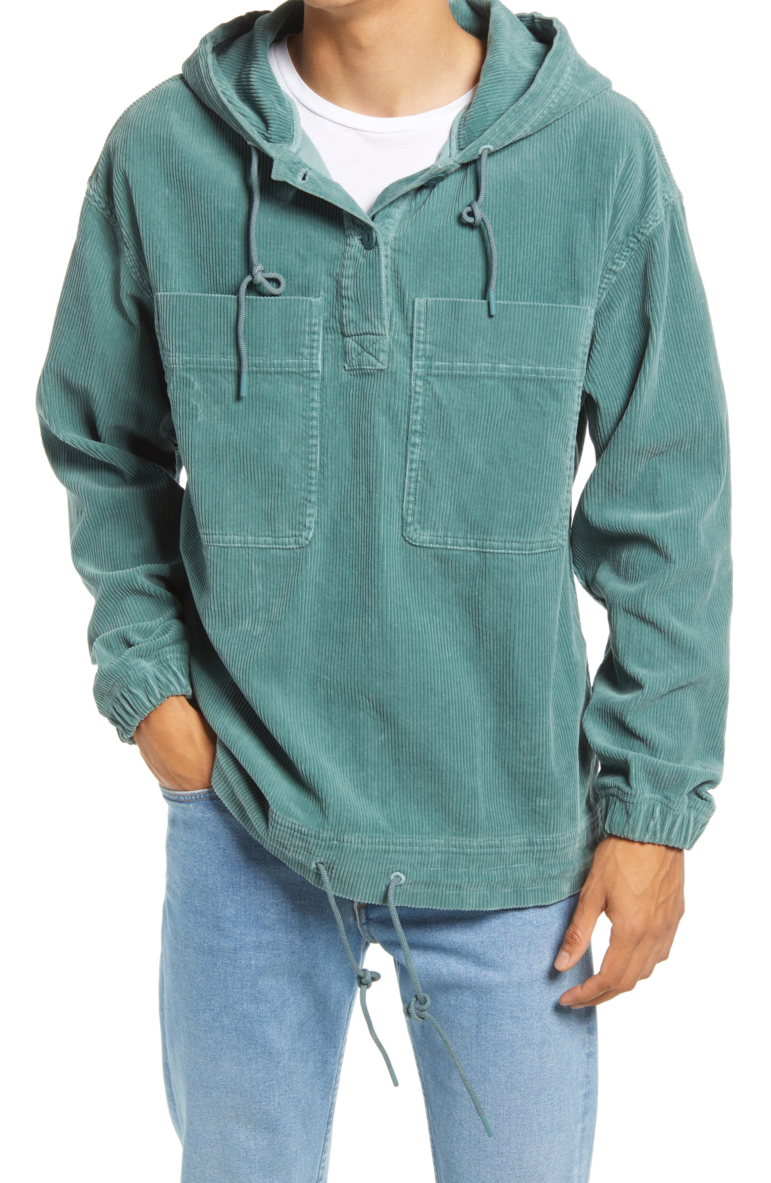 corduroy hoodie
