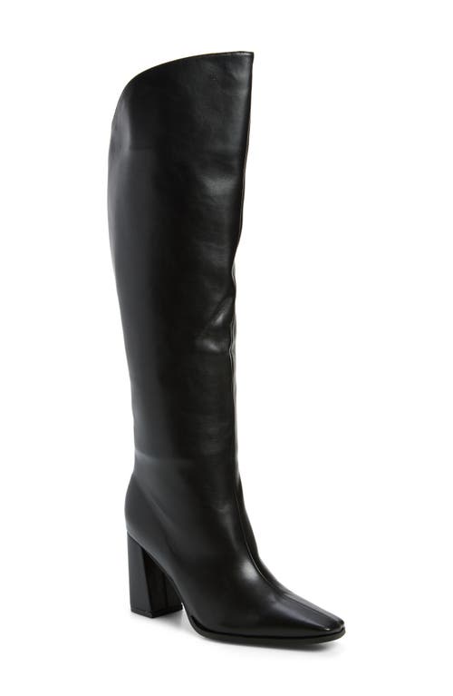 Azalea Wang Graciella Knee High Boot In Black