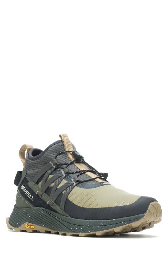 Merrell Embark Mid Shield Sneaker In Olive