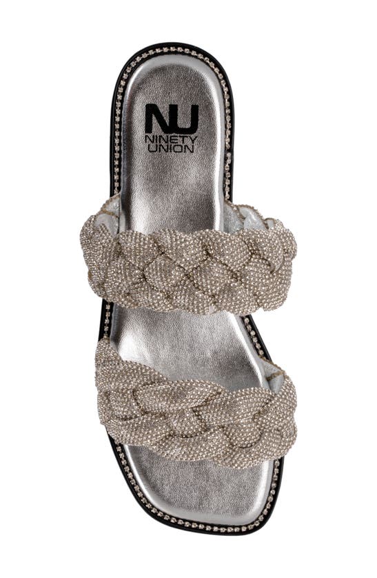 Lady Couture Sunrise Sandal In Silver
