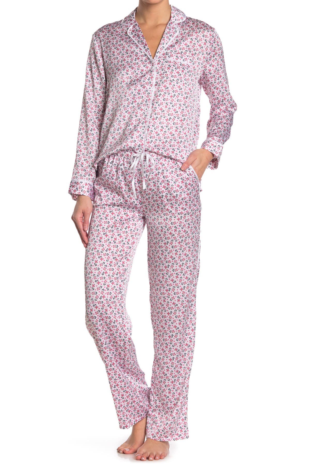 Vera Bradley | Floral Heart Print Pajama Pants | Nordstrom Rack