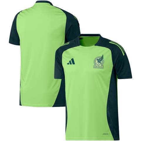  adidas Mexico Pre-Match Jersey Men's, Green, Size S