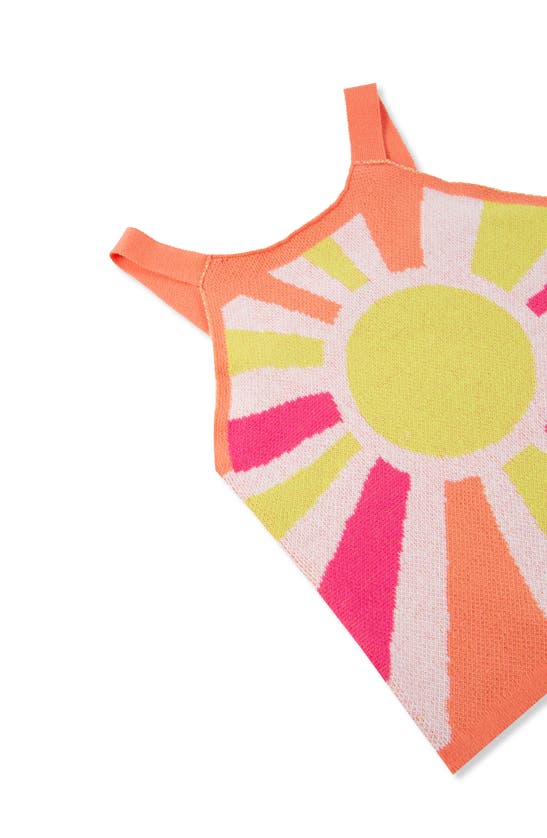 Shop Peek Aren't You Curious Kids' Sun Tank & Stripe Shorts Set In Coral
