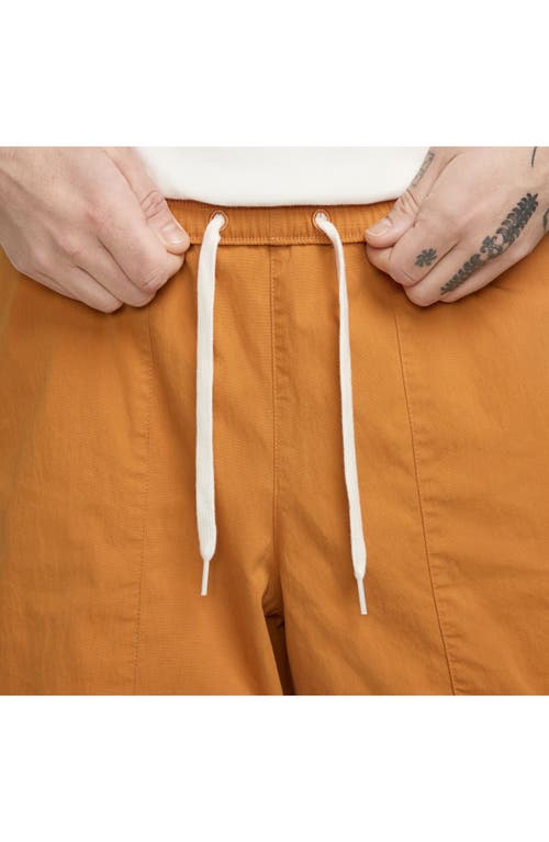 Nike Life Drawstring Cargo Camp Shorts In Monarch/monarch