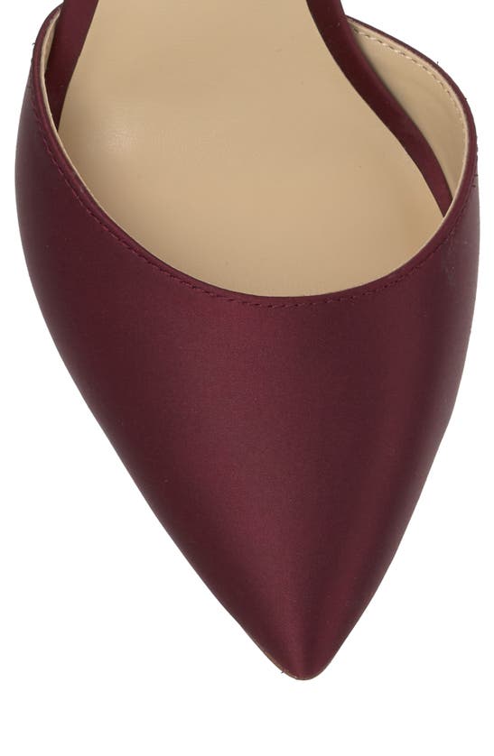 Jessica Simpson Phindies Ankle Strap Pointed Toe Pump In Berrilicious