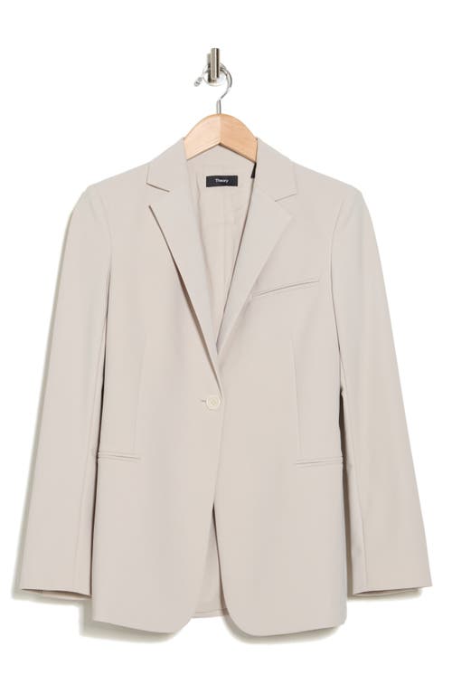 Theory Slim Fit Blazer In Putty