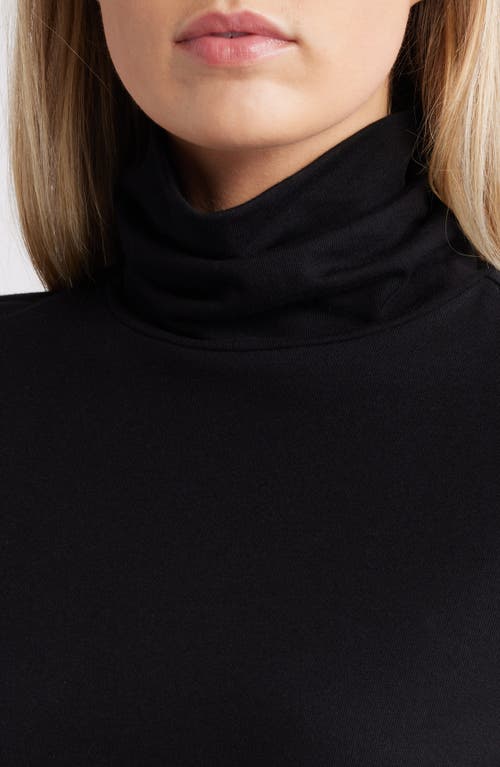 Shop Caslonr Caslon(r) Long Sleeve Turtleneck Top In Black