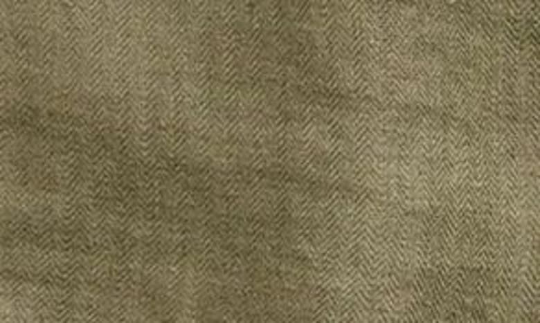 Billy Reid Moore Linen Shorts In Olive