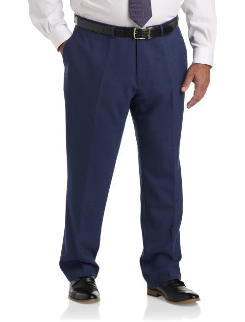 Jv Reflex Textured Suit Pants In Navy