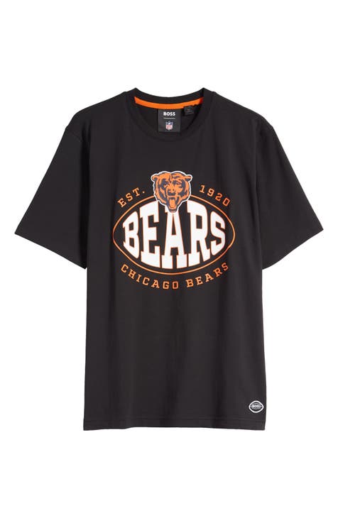 NFL Mens Chicago Bears Graphic T-Shirt, Blue, Large