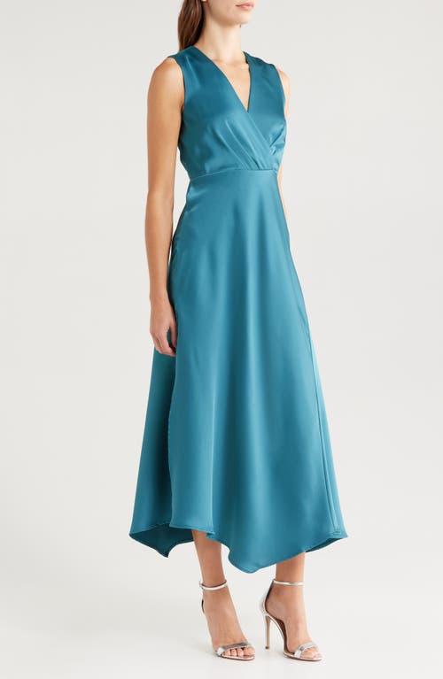 Shop Sam Edelman A-line Maxi Dress In Industrial Green