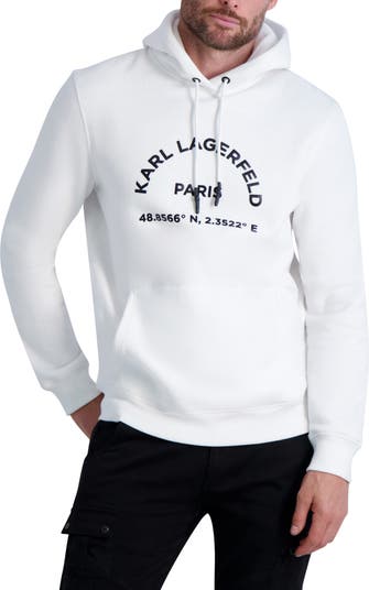Karl Lagerfeld Logo Address Hoody