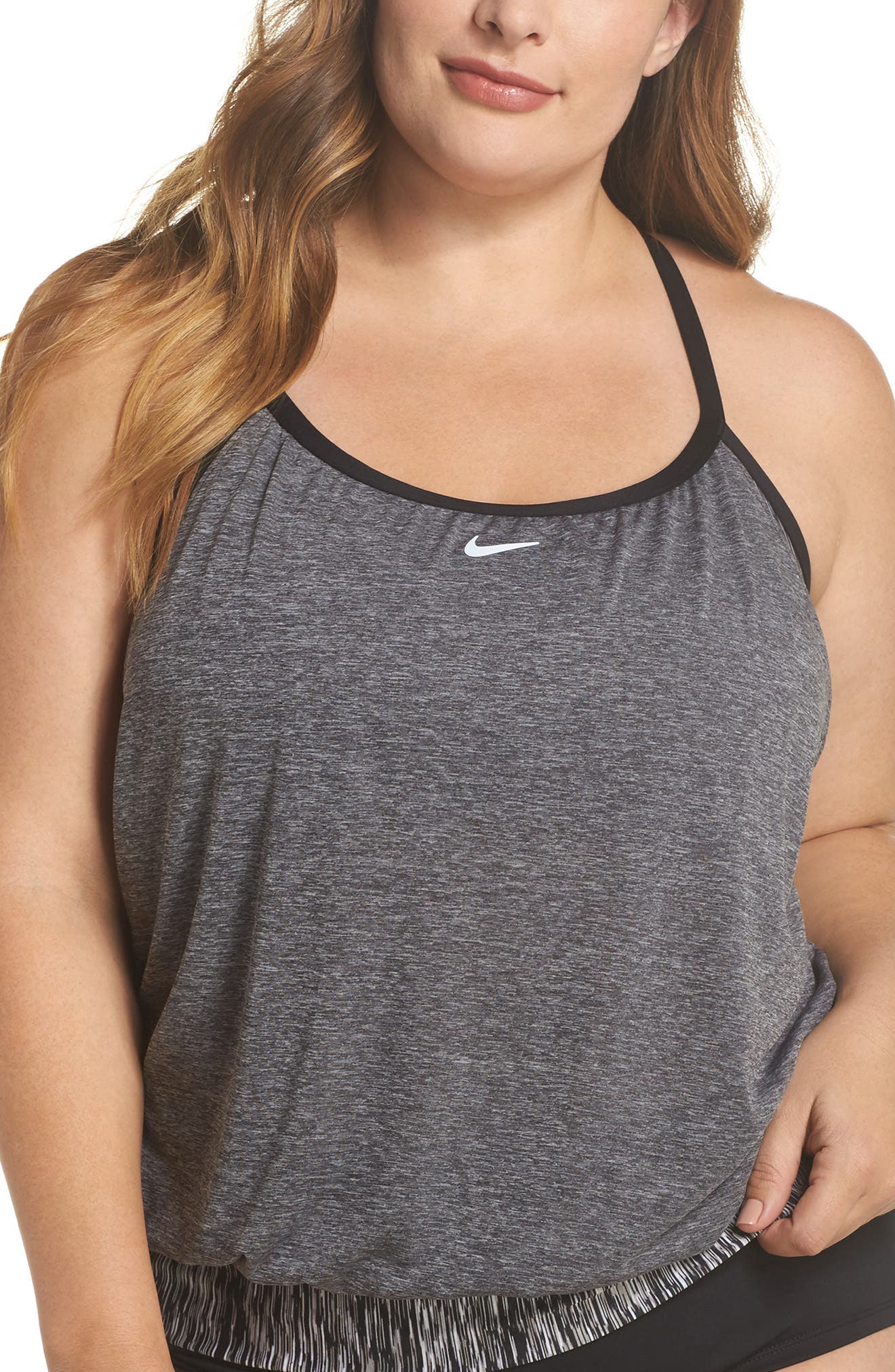 womens nike tankini tops