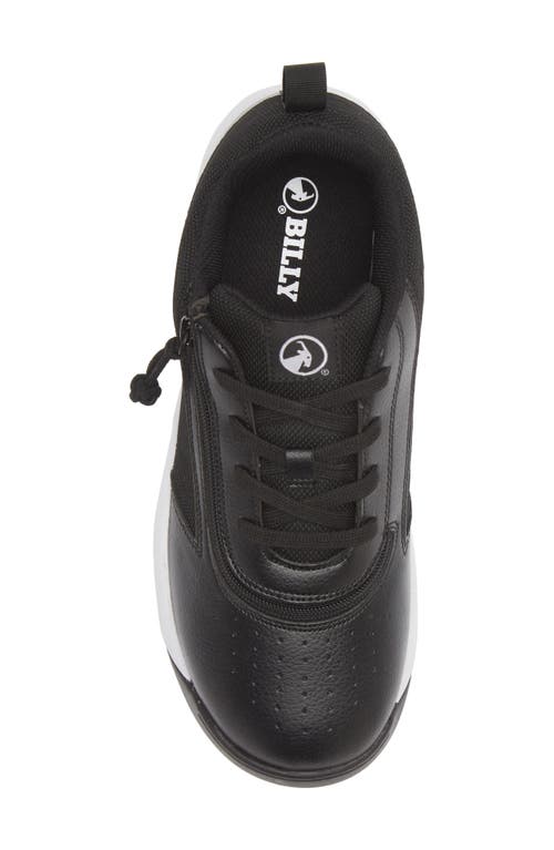 Billy Footwear Kids' Billy Sport Court Sneaker In Black/white