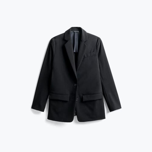 Shop Ministry Of Supply Velocity Oversized Blazer In Black