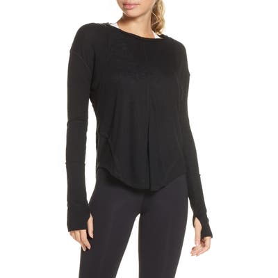 Free People Fp Movement Lay Up Tee, Black