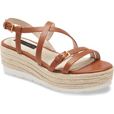 Sanctuary Aerial Platform Espadrille Sandal- Brown