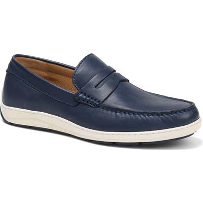 Trask Sheldon Penny Loafer, Blue