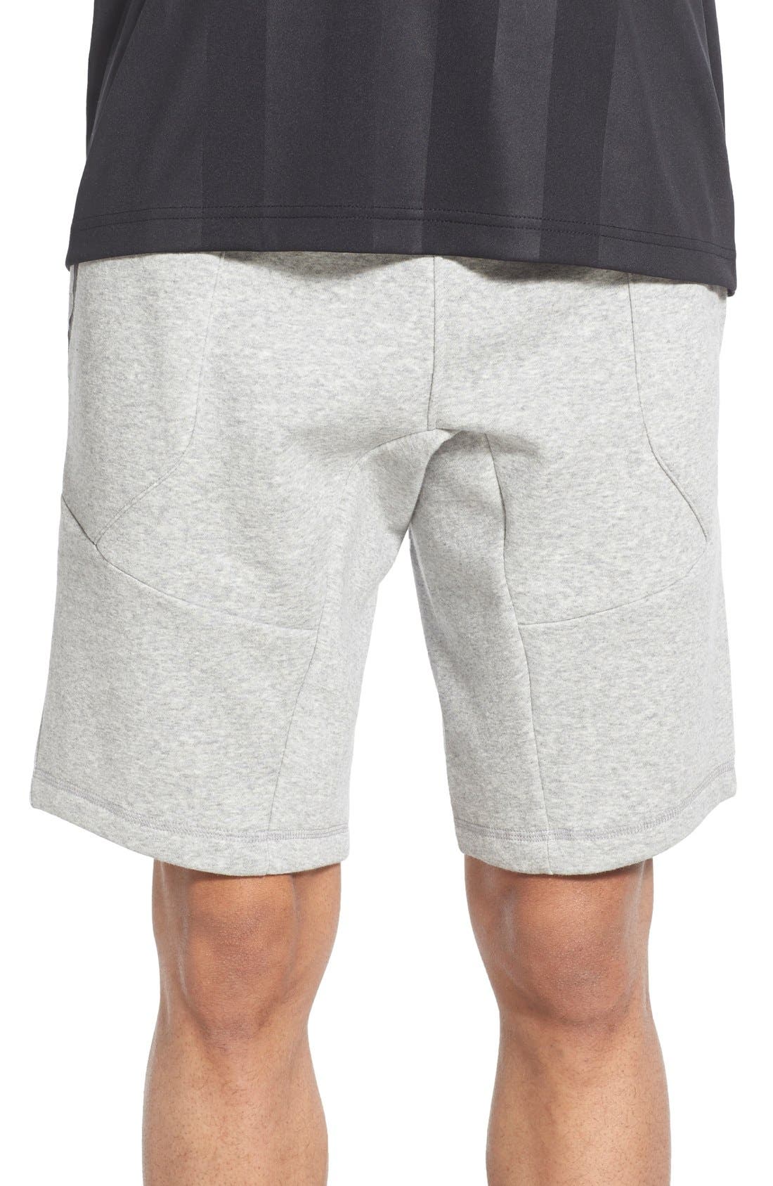 adidas sport luxe fleece shorts