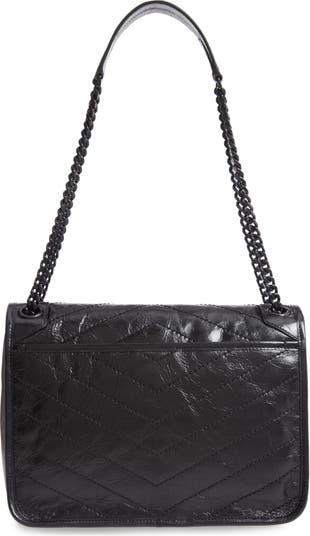 Ysl Saint Laurent slp chain flap bag velvet original leather version