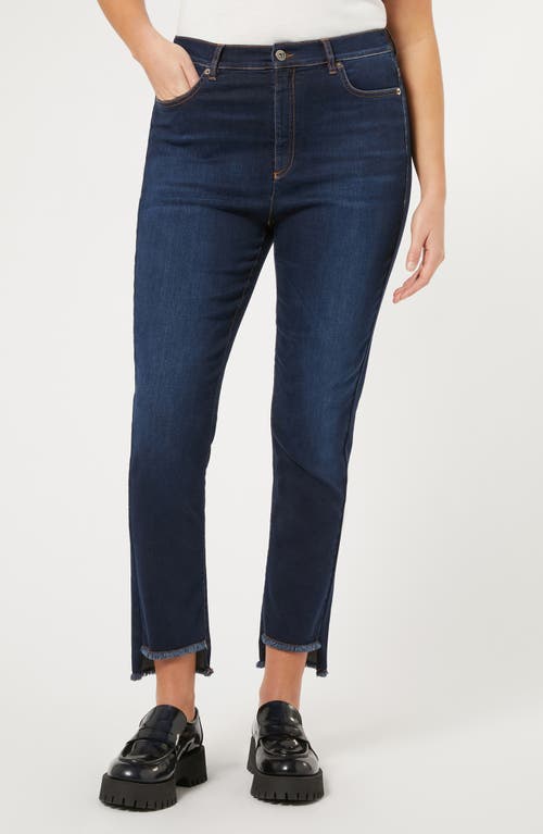 Shop Marina Rinaldi Cabiria Step Hem Slim Fit Jeans In Navy