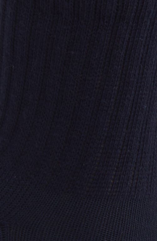 Shop American Trench The Solids Quarter Socks In Vintage Navy