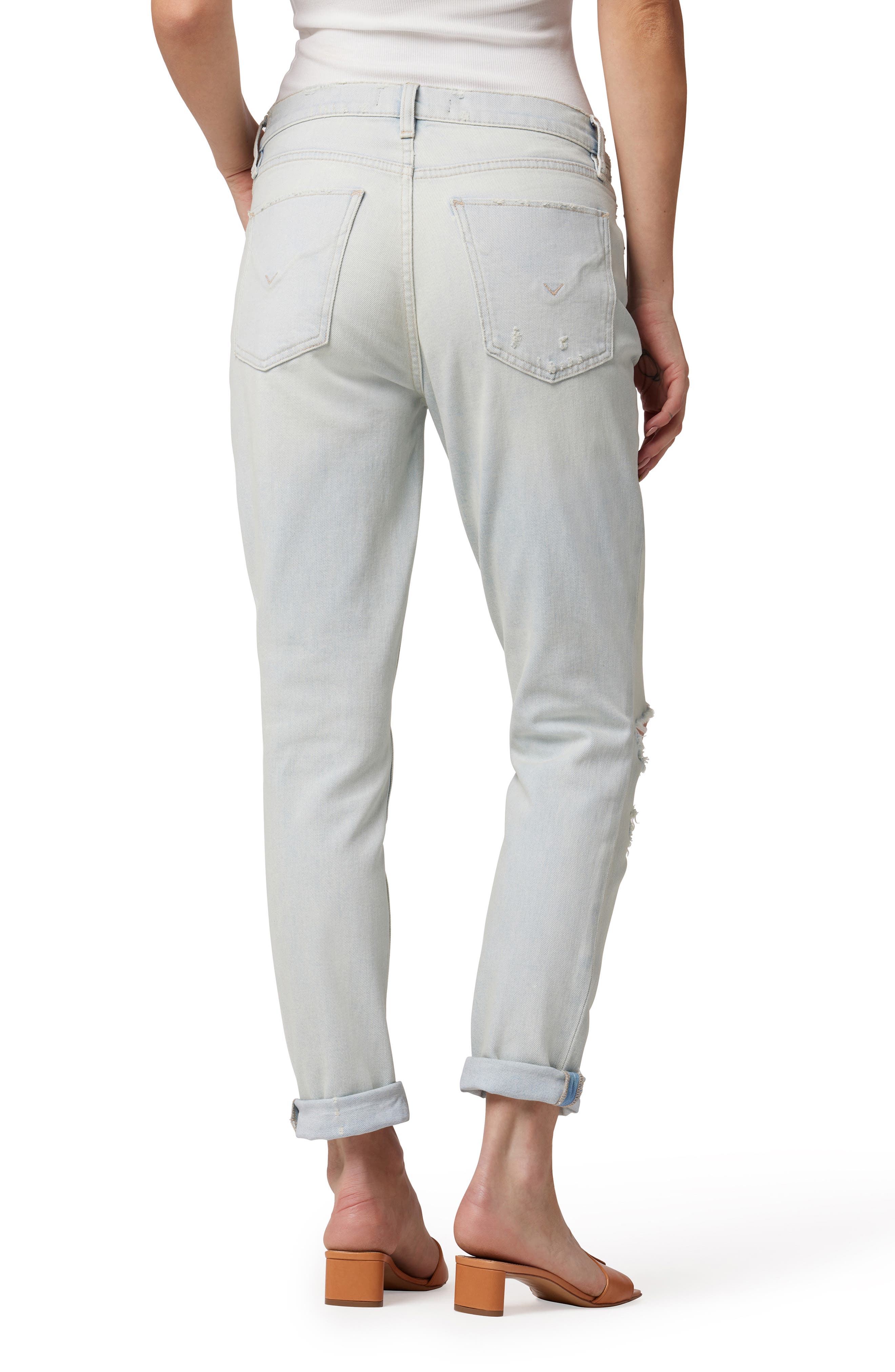Hudson Jeans Lana Slim Boyfriend Jeans 