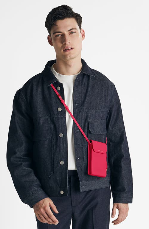 Maison De Sabre Phone Pouch In Shibuya Fuchsia