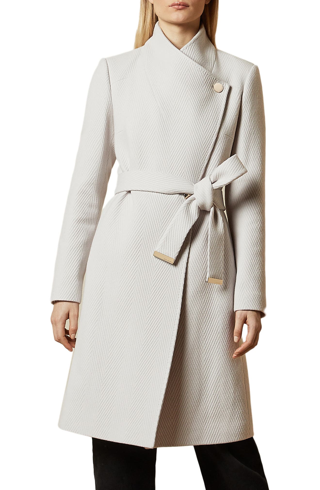 ted baker herringbone coat