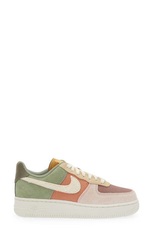 Shop Nike Air Force 1 '07 Lx Sneaker In Oil Green/pale Ivory/terra
